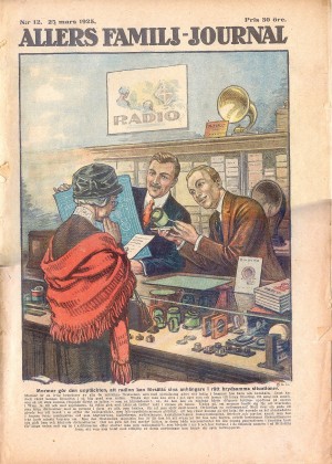 Illustration ur Allers familjejournal 1925