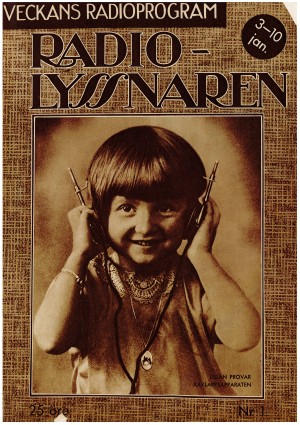 Tidskriften Radiolyssnaren 1/1932